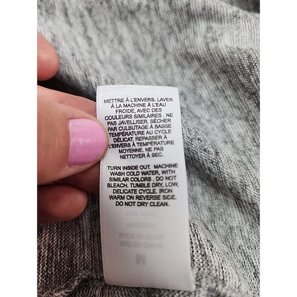 Dynamite womens long sleeve Soft cardigan Size Medium Gray 19x30 - Picture 5 of 7